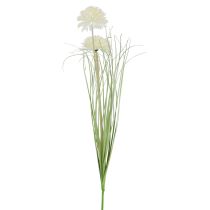 Umělé květiny koule květina allium okrasná cibule umělá bílá 90cm