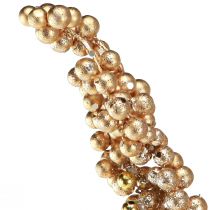 položky Berry větev se zlatými bobulemi Vánoční větev 70 cm