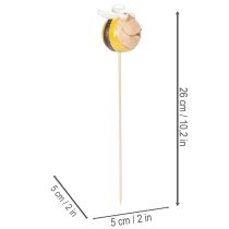 položky Zahradní dekorace včelí kůl do zahrady a na balkon 26 cm 4 ks