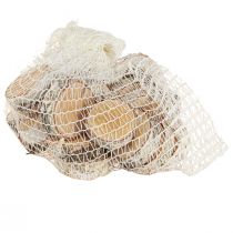 položky Březové plátky s kůrou, 24 kusů, Ø5-6cm, natřené bílou barvou, dekorativní materiál na svatby, DIY projekty