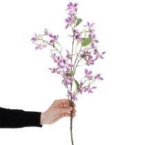 položky Umělá květina plaménku, trvanlivá dekorace na stůl, 110 cm, 3 kusy