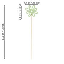 položky Dekorativní květinové trsy pro jarní akcenty v květináčích a vázách (16 kusů)