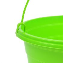 položky Závěsný košík 25cm zelený