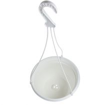 položky Závěsný košík Ø30cm bílý