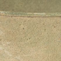 položky Květinový koš, závěsný koš, kovová dekorace zahrada Ø16cm V38cm