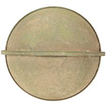 položky Květinový koš, závěsný koš, kovová dekorace zahrada Ø16cm V38cm