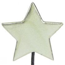 položky Květinové zátky hvězdičky zátky zelené 7cm – 2. výběr – 24 kusů