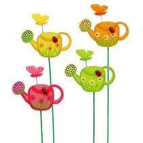 položky Květinová zástrčka konev barevná zahradní zástrčka jarní dekorace 16 kusů
