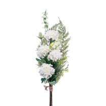 Kytice umělých květin Snowball Teasel Umělá kapradina 65cm