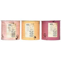 položky Květináč ve vintage designu do obývacího pokoje a kanceláře 15 cm, 3 ks