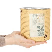 položky Květináč ve vintage designu do obývacího pokoje a kanceláře 15 cm, 3 ks