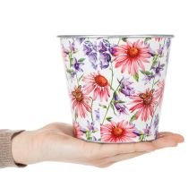 položky Květináč, jarní dekorace, květináč, kov, Ø14cm V12,5cm