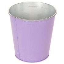 položky Kulatý pastelový květináč s květinovým motivem pro pokojové rostliny, 12 cm, 3 kusy