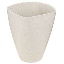 položky Květináč na orchidej květináč plastový béžový melír 13,5x13cm H16,5cm 4ks