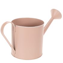 položky Dekorativní květináč/konev na zalévání, starorůžový zinek, Ø16,5 cm V17 cm