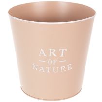 položky Zinkový květináč, kovový truhlík, starožitná růže, Ø22cm V21cm