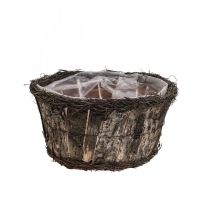 položky Květináč květináč kulatá liána z březové kůry Ø28cm V15cm