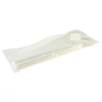 položky Květinová taška růže dárkové balení bílá 46cm 12 ks