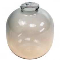 položky Váza na květiny, dekorativní váza, malá váza ze skla, výška 9 cm, Ø 8 cm