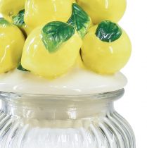 položky Bonboniéra sklokeramika citron letní Ø11cm V27cm
