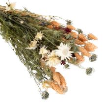 položky Kytice sušených květin ideální pro elegantní stolní dekoraci ve venkovském stylu, 50 cm