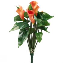 položky Calla Lily Meruňka Calla umělé květiny Orange Exotic 44cm