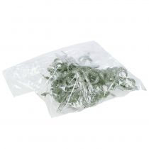 položky Mašle na ozdobu vánočního stromku 9cm s třpytivým zeleným 12 ks