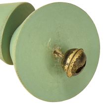 položky Vánoční ozdoby, jedle k zavěšení, vánoční zelená/přírodní V10cm D24cm 4 ks