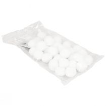 položky Dekorace na vánoční stromek dekorace sněhová koule girlanda bílá 185cm