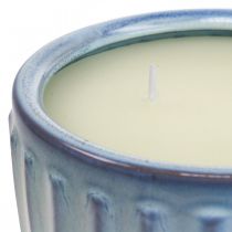 Citronella svíčka v květináči Vonná svíčka citron Ø18cm V8cm