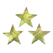 Bodová dekorace Vánoční hvězdy kokosově zelená Ø5cm 50ks