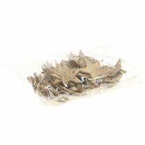 položky Kokosová hvězda příroda 5cm 50ks Vánoční dekorace dekorace na stůl