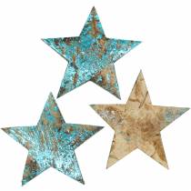 položky Kokosová hvězda modrá 5cm 50ks rozsypané hvězdičky stolní dekorace