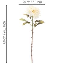 položky Umělá jiřina do vázy 68 cm