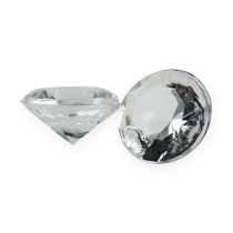 položky Deko diamanty 12mm přírodní 170 ks