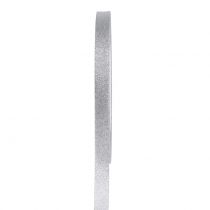 položky Ozdobná stuha stříbrná 6mm 22,5m