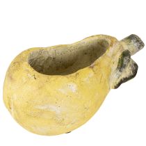 položky Dekorativní květináč na hrušky, podzimní betonový, 25×13×11 cm