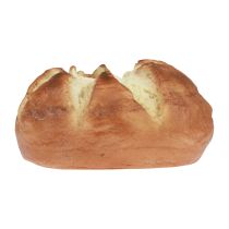 Dekorativní chlebová atrapa Velikonoční chléb dekorace výloha pekárna Ø16cm