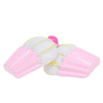 Miniaturní ozdobné košíčky růžové, bílé 2,5cm 60p
