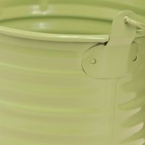 položky Dekorativní vědro Kovové držadlo květináče 4 barvy Ø11cm 8 ks