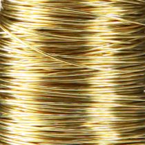 položky Deko smaltovaný drát Ø0,30mm 30g/50m zlatý