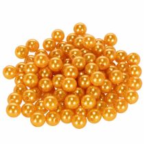 položky Ozdobné korálky Ø10mm oranžové 115 ks