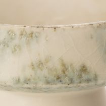 položky Dekorativní keramická miska, krémově šedozelená, Ø20cm, V16cm