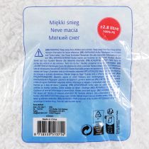 položky Dekorativní sněhové vločky bílá zimní dekorace bílá 2,8l