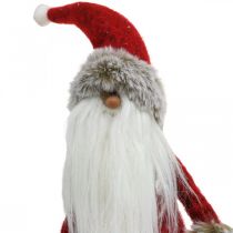 položky Dekorace Santa Claus stojící Dekorace postava Santa Claus Červená V41cm