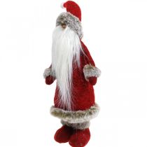 položky Dekorace Santa Claus stojící Dekorace postava Santa Claus Červená V41cm