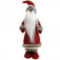 položky Dekorace Santa Claus stojící Dekorace postava Santa Claus Červená V41cm