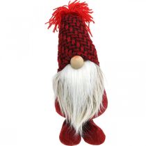 položky Deco Gnome Beard Vánoční Gnome Deco Figura červená H30cm