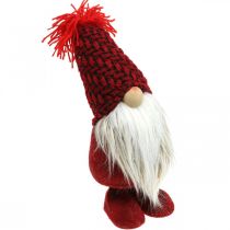 položky Deco Gnome Beard Vánoční Gnome Deco Figura červená H30cm