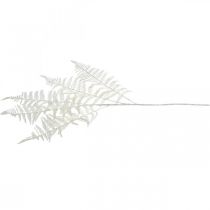 položky Deco kapradina umělá rostlina list kapradiny umělá kapradina bílá L78cm